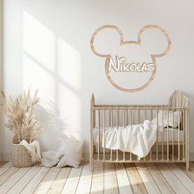   Drevený obraz s menom – originálna dekorácia na dvere aj stenu