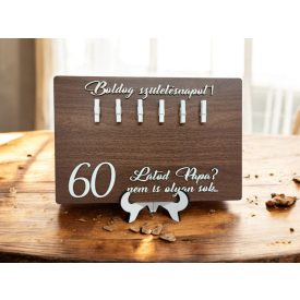 Drevená darčeková tabuľa na peniaze