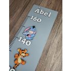 Detský meter na stenu - Medvedík Pú