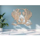 Drevená dekorácia na stenu 