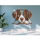 Drevená dekorácia na stenu (bernardín)