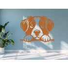 Drevená dekorácia na stenu (bernardín)