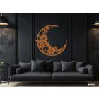 Drevená dekorácia na stenu (Polmesiac)