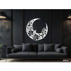 Drevená dekorácia na stenu (Polmesiac2)