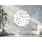 Drevená dekorácia na stenu (Klavír)