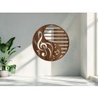 Drevená dekorácia na stenu (Klavír)