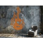 Drevená dekorácia na stenu (Gitara)