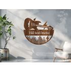 Drevená dekorácia na stenu 