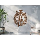 Drevená dekorácia na stenu 