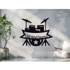 Drevená dekorácia na stenu 