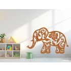 Drevená Nástenná Dekorácia Slon pre Detské Izby