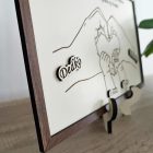 Darček pre starých rodičov – personalizovaný obraz s menami vnúčat