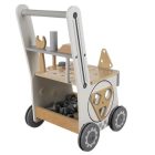 Detská dielňa s 3-v-1 drevenými nástrojmi