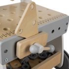 Detská dielňa s 3-v-1 drevenými nástrojmi