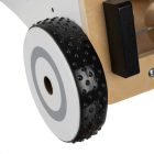 Drevené chodítko pre deti - Montessori edukačná jazdiaca hračka s manipulačnou tabuľou!