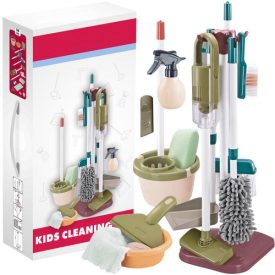   Interaktív čistiaca sada pre deti s vysávačom a domácimi spotrebičmi!