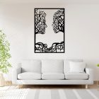 Drevený obraz – Spojené duše (stromy tváre)