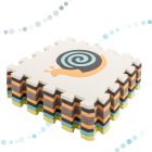 Farebná penová podložka puzzle pre deti - 9 dielov 