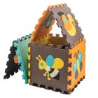 Farebná penová podložka puzzle pre deti - 9 dielov 