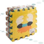 Farebná penová podložka puzzle pre deti - 9 dielov 