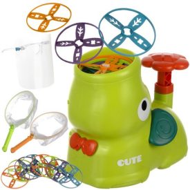   Detský odpaľovač lietajúcich diskov – aktívna vonkajšia hračka