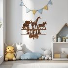 Safari zvieratká s menom