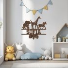 Safari zvieratká s menom