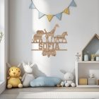 Safari zvieratká s menom