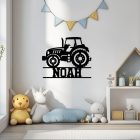 Traktor s menom dieťaťa