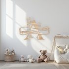 Monogram s motýľmi a menom