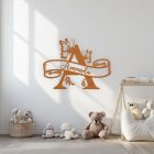 Monogram s motýľmi a menom