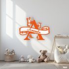 Monogram s motýľmi a menom