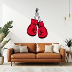 Červené boxerské rukavice