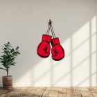 Červené boxerské rukavice