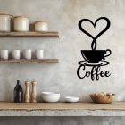 Drevená kuchynská dekorácia – Coffee