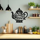 Drevená kuchynská dekorácia – Tea Time