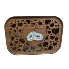 Drevená svadobná pokladnička s gravírovanými menami