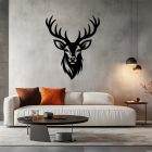 Drevený obraz jeleňa – moderná nástenná dekorácia