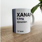 Xanax dizajnový hrnček – 0,5 mg alprazolam