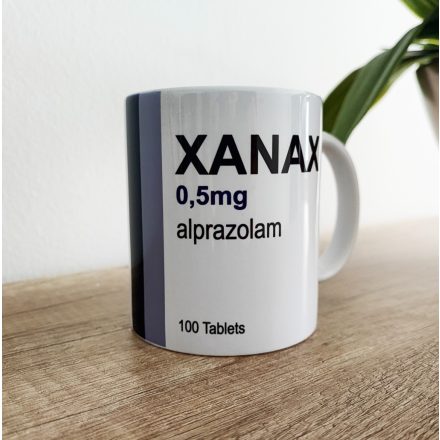 Xanax dizajnový hrnček – 0,5 mg alprazolam