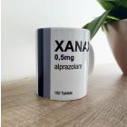 Xanax dizajnový hrnček – 0,5 mg alprazolam