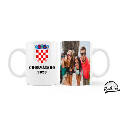  Keramický fotohrnček Chorvátsko