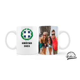  Keramický fotohrnček Grécko